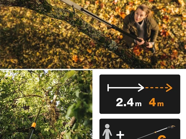 Podadora Telescópica FIRSKARS UPX86